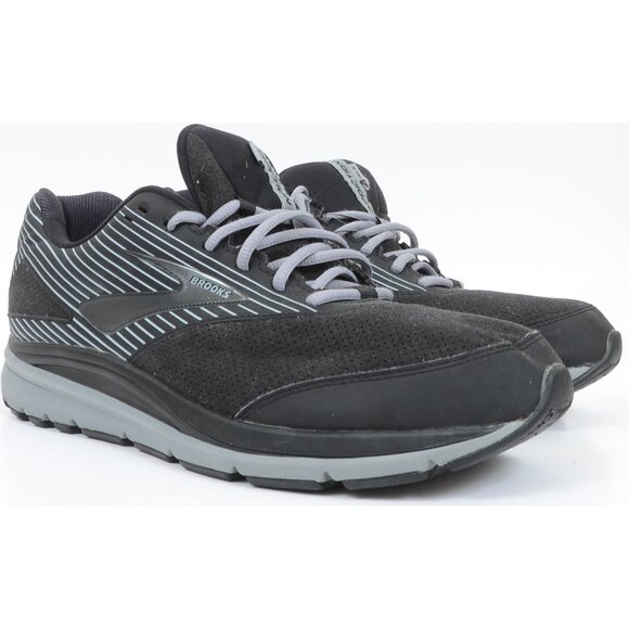 Brooks Addiction Men 13 Walker Suede Max Support Walking Running Workout Sneaker - Picture 2 of 15